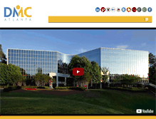 Tablet Screenshot of dmcatlanta.com